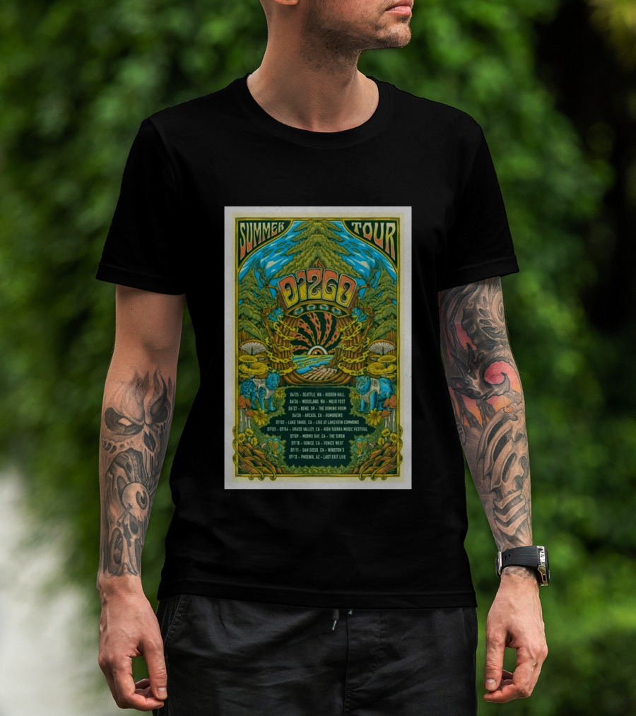 Dizgo Band Summer Tour 2026 T-Shirt