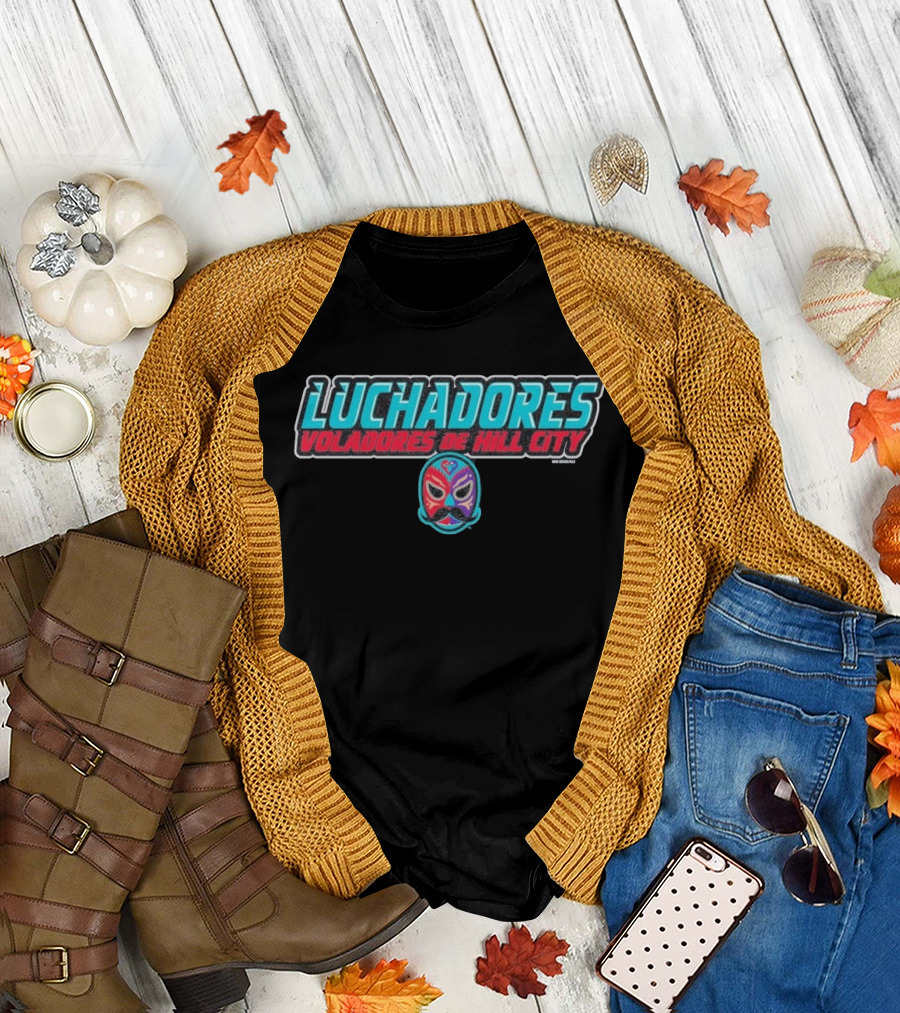 Luchadores Voladores de Hill City Youth Performance T-Shirt