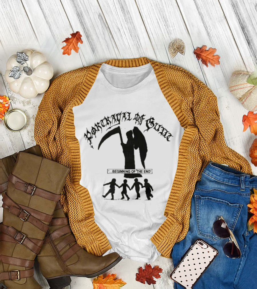 Portrayal Of Guilt Beginning Of The End Grim Reaper Child T-Shirt