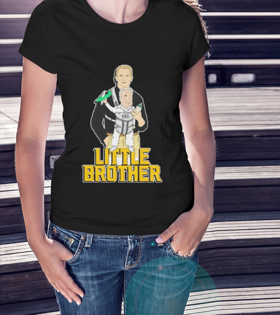 Little Brother Michigan Wolverines Izzo Parody Feed Milk T-Shirt