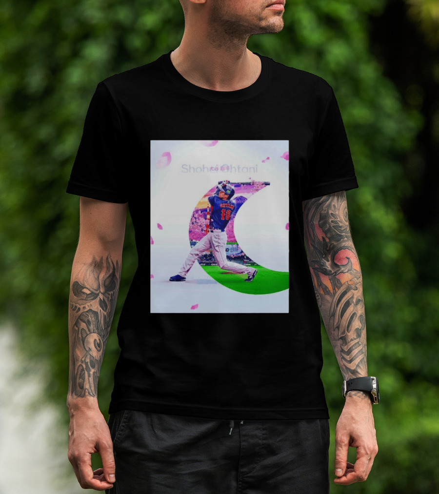 Shohei Ohtani Los Angeles Dodgers World Baseball Classic 2026 MVP Blossom Swinging Victory T-Shirt