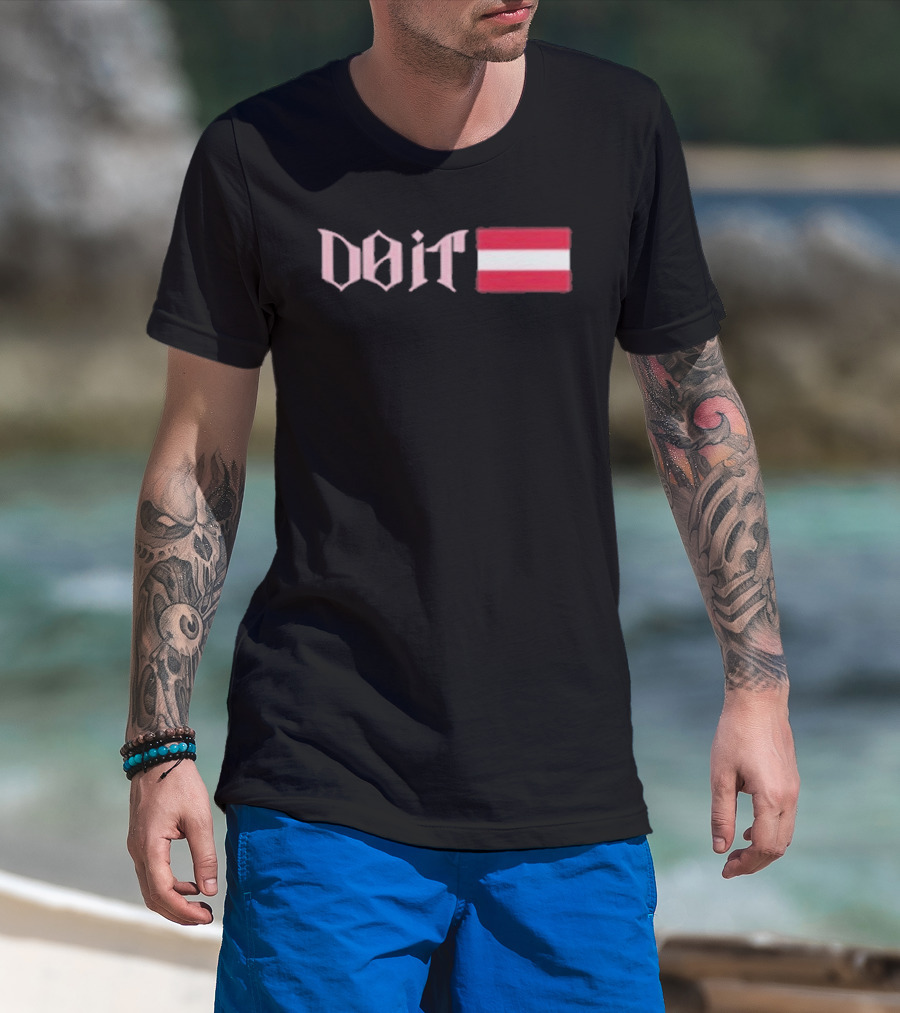 Do It Austria Stray Austria Flag T-Shirt