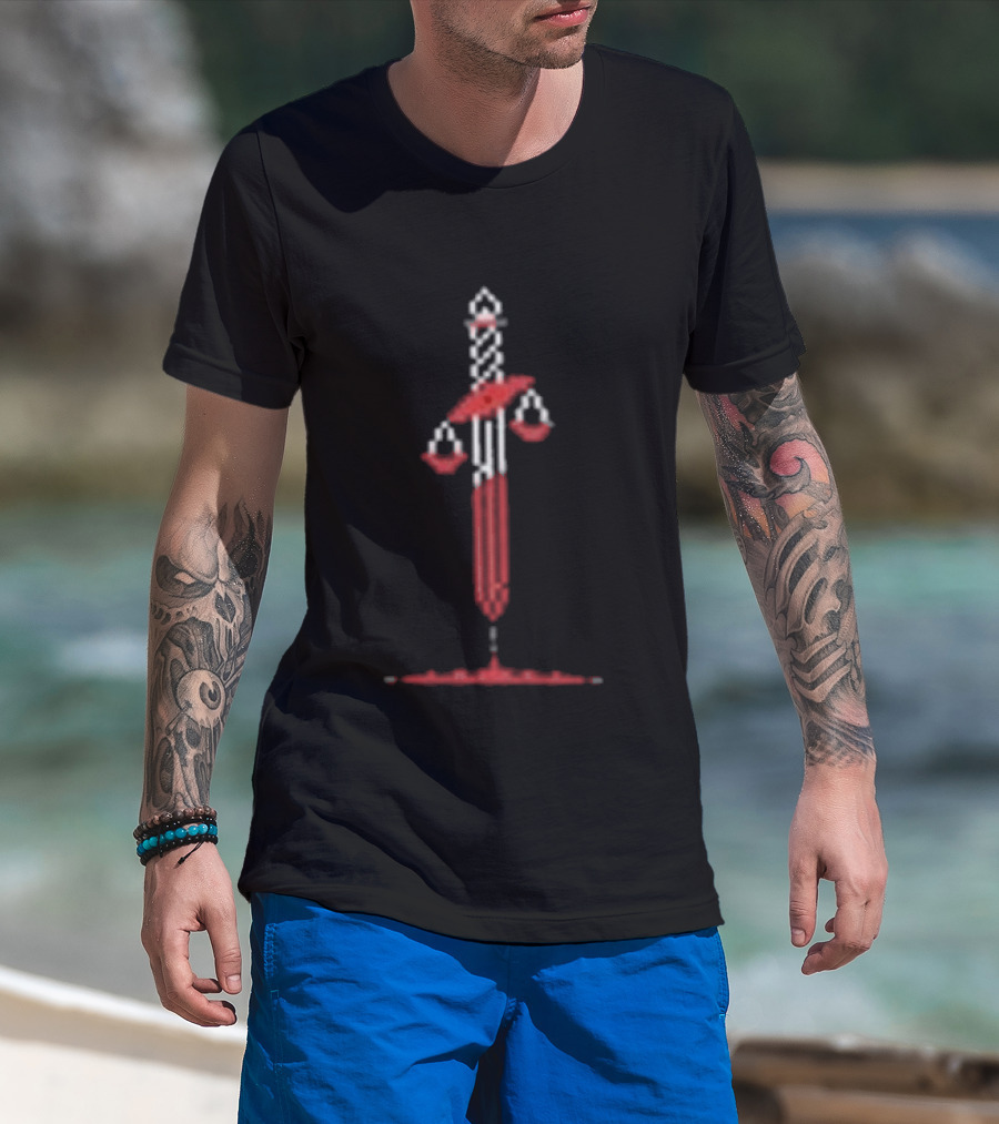 Technoblade In My Defense Your Honor It Was Hilarious Sword Scales T-Shirt