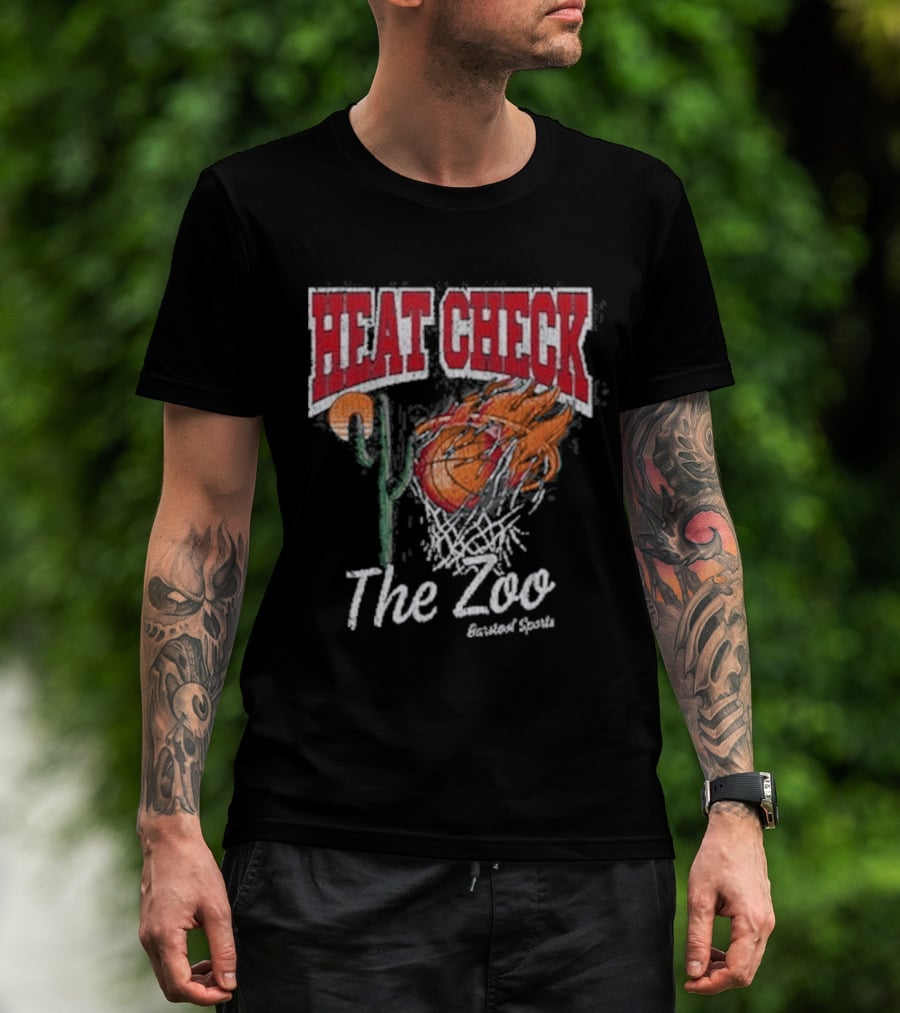 Heat Check The Zoo Basketball T-Shirt