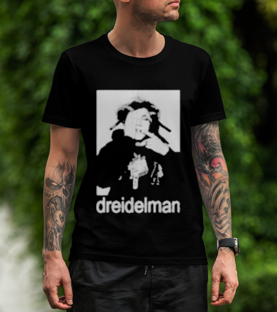 Blp Kosher Dreidelman Character Concept T-Shirt