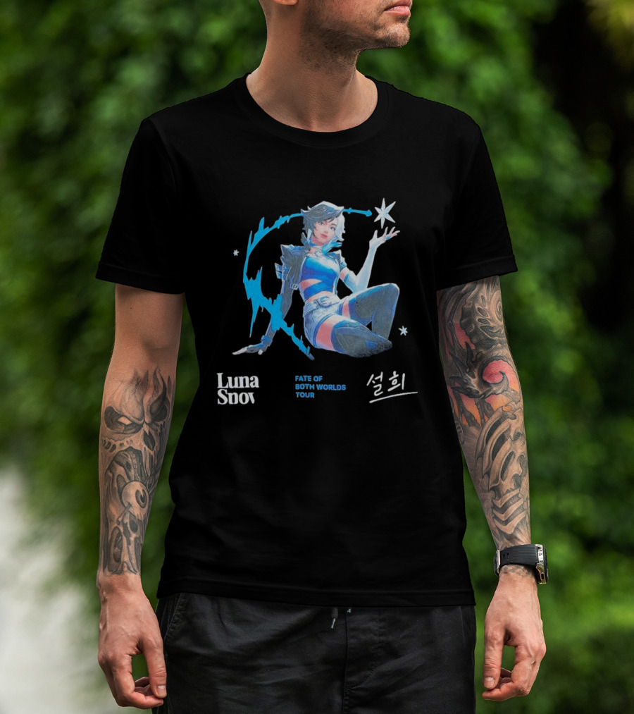 Luna Snow Fate Of Both Worlds Tour Marvel Rivals T-Shirt