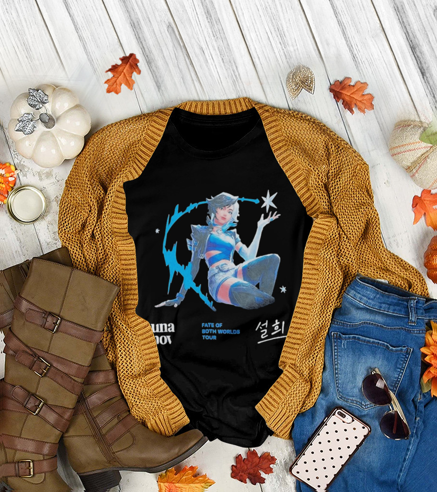 Luna Snow Fate of Both Worlds Tour Marvel Rivals T-Shirt
