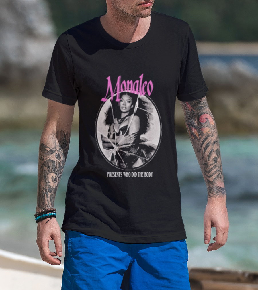 Monaleo Mirror Presents Who Did The Body Tour 2026 T-Shirt