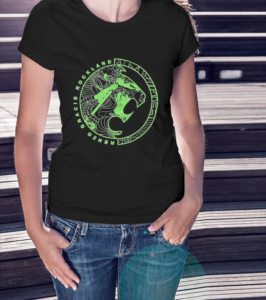 Renzo Gracie Rockland Brazilian Jiu Jitsu Academy Circle T-Shirt