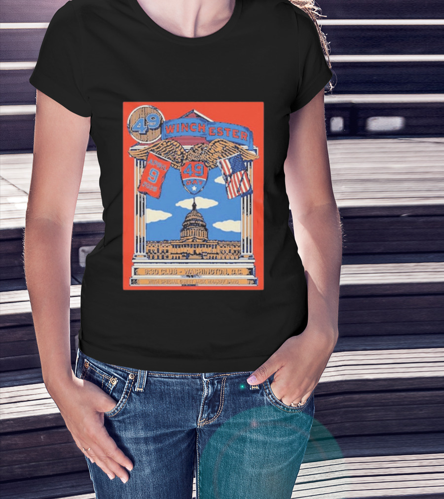 49 Winchester 930 Club Washington DC April 9 2026 Event Capitol T-Shirt
