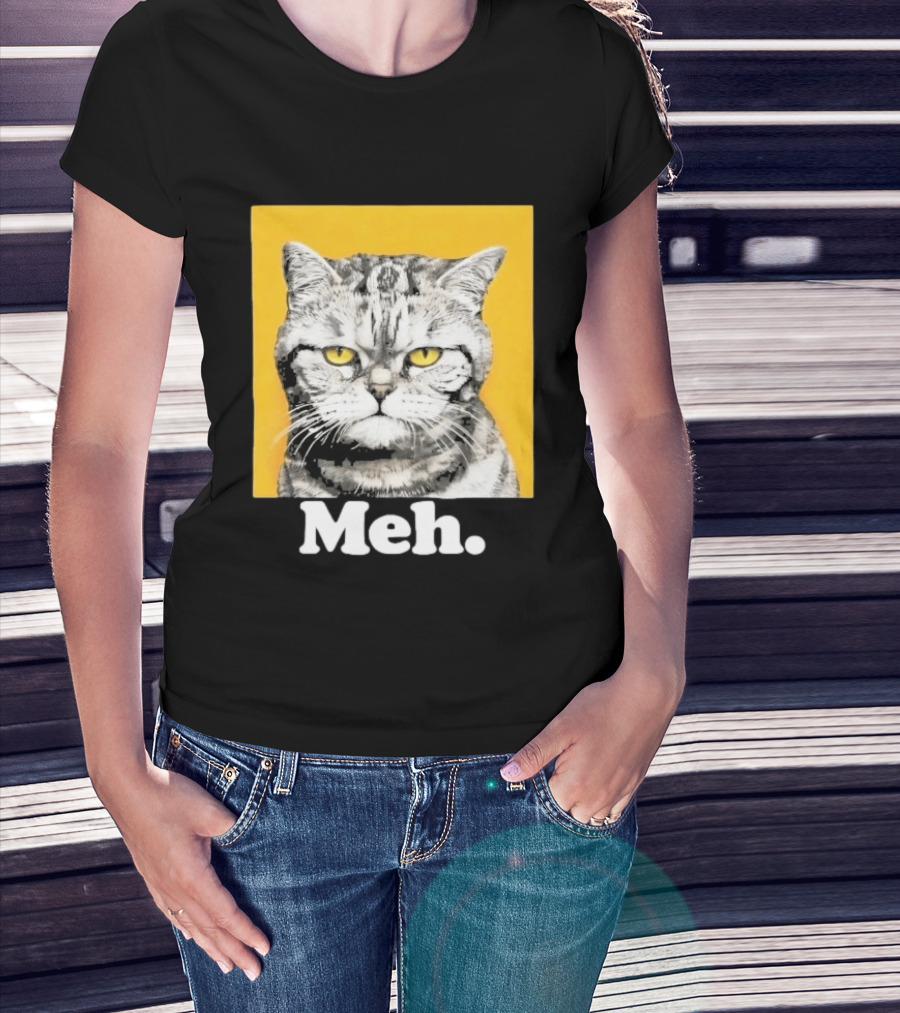 90 Day The Single Life Meh Cat T-Shirt