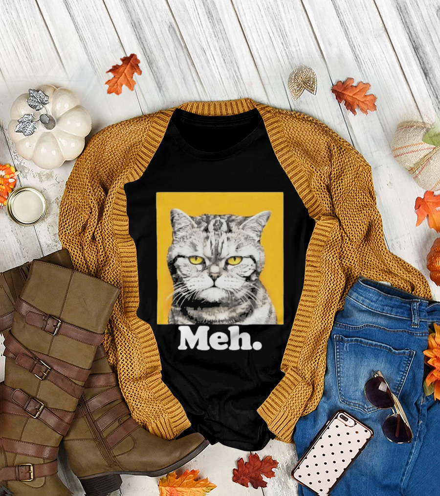 90 Day The Single Life Meh Cat T-Shirt