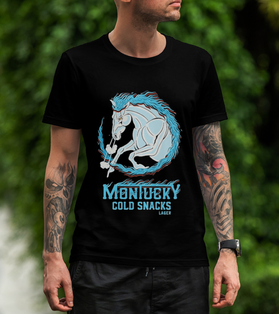 Montucky Cold Snacks Lager Year Of The Horse T-Shirt