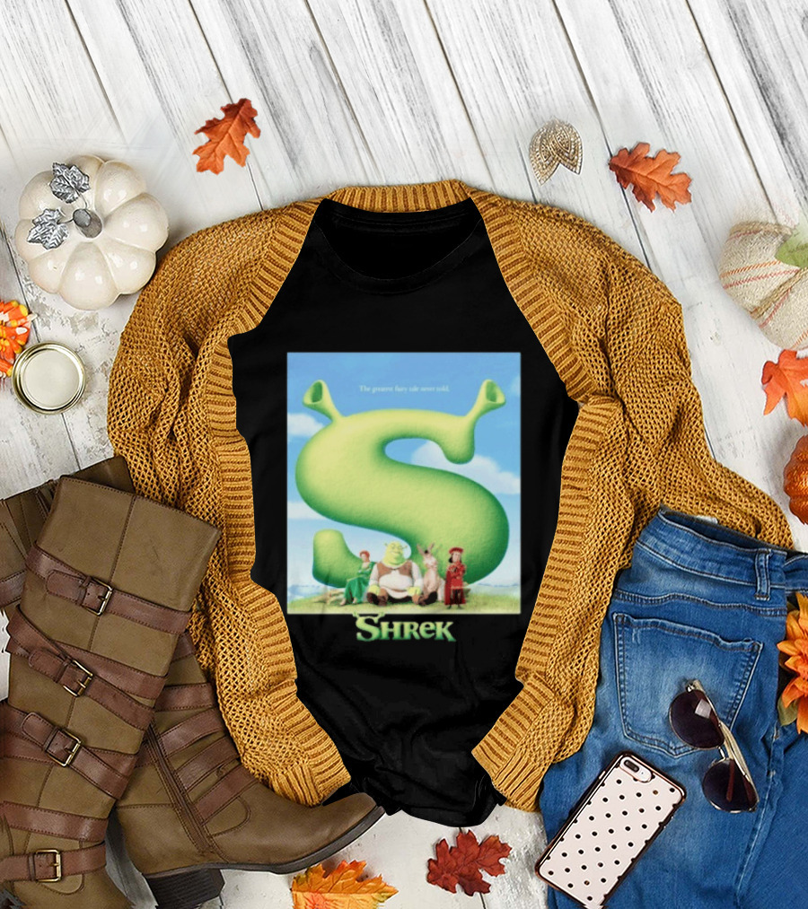 Shrek The Greatest Fairy Tale Never Told Movie Characters T-Shirt