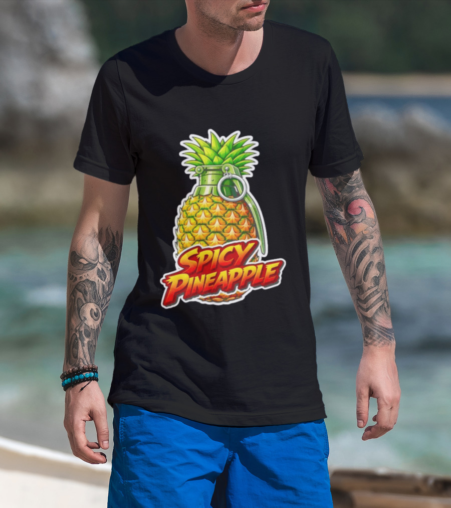 Spicy Pineapple Grenade T-Shirt