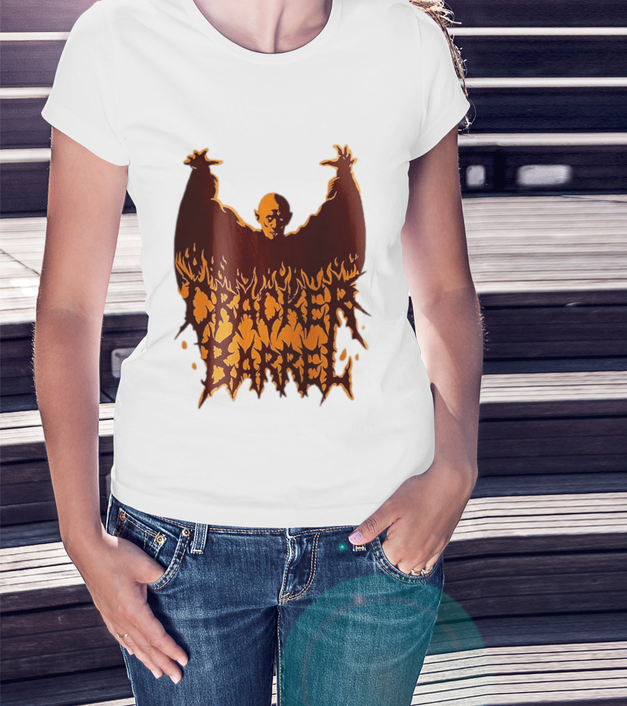 Kurt Barlow Cracker Barrel Fiery Vampire Horror T-Shirt