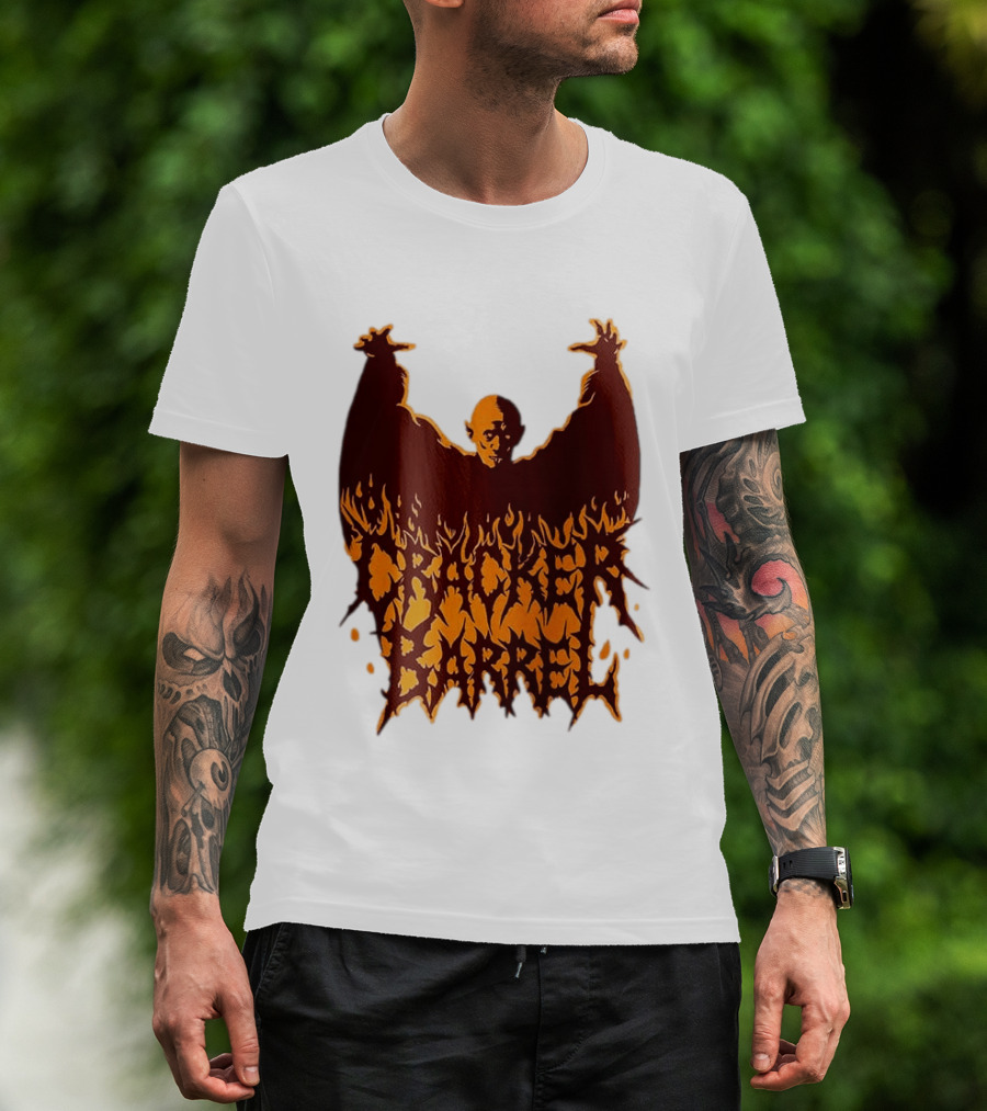 Kurt Barlow Cracker Barrel Fiery Vampire Horror T-Shirt