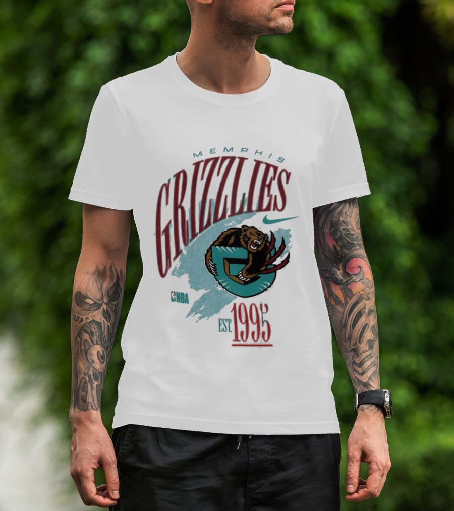 Memphis Grizzlies Est. 1995 NBA T-Shirt