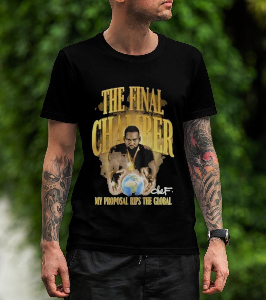 Raekwon The Final Chamber My Proposal Rips The Global Chef T-Shirt