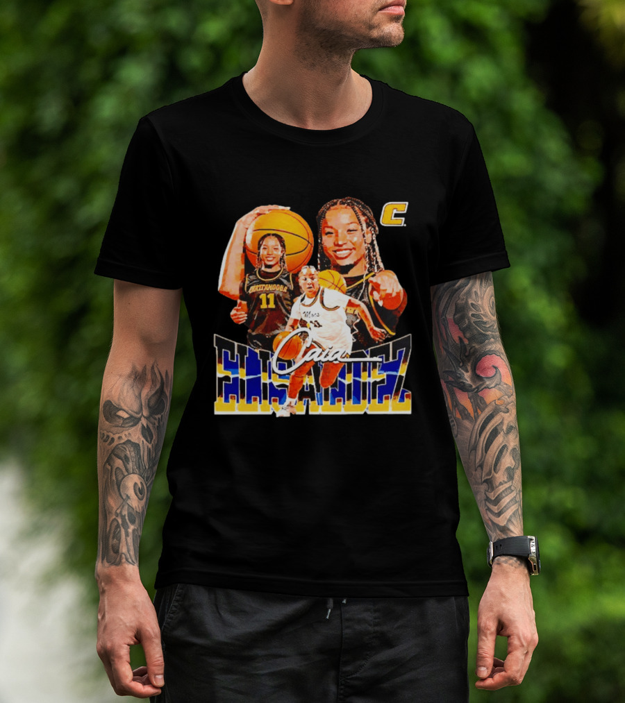 Caia Elisaldez Chattanooga Mocs Basketball Player 11 T-Shirt