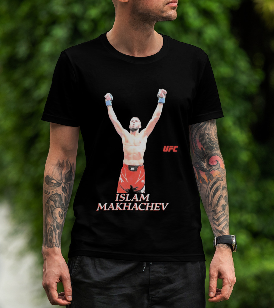 Islam Makhachev UFC Victory Celebration Wacko Maria T-Shirt