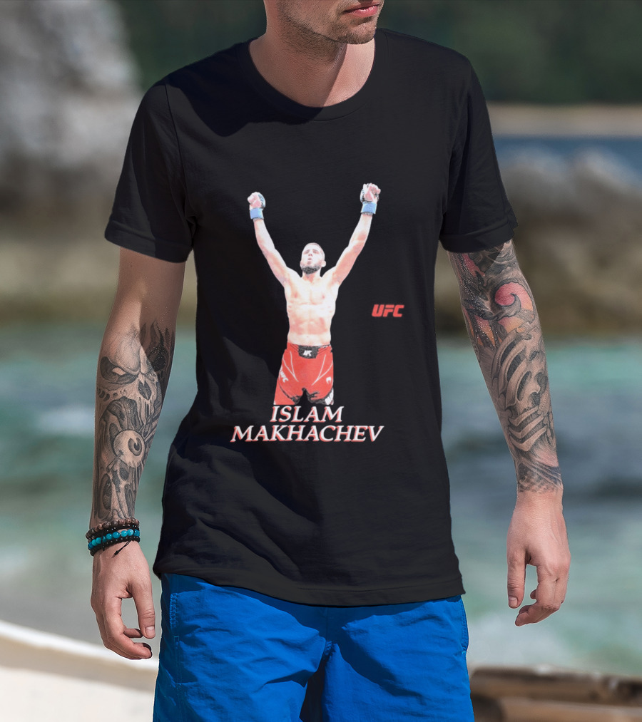 Islam Makhachev UFC Victory Celebration Wacko Maria T-Shirt
