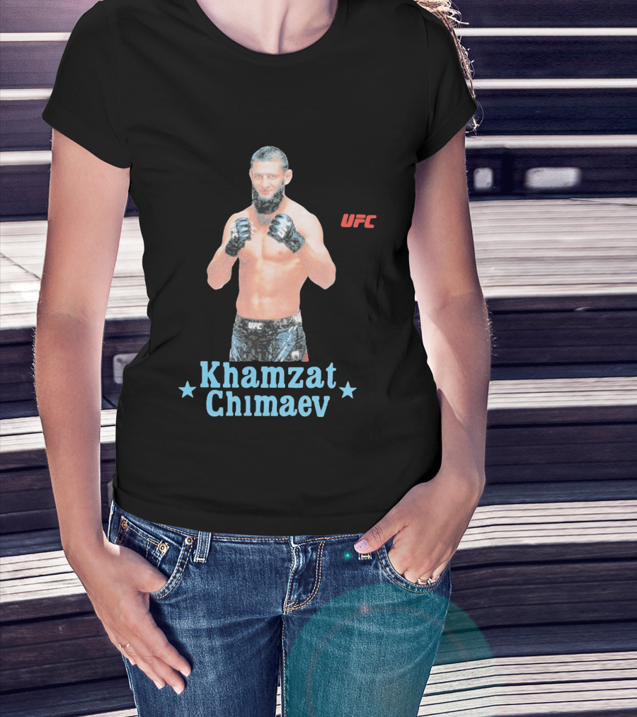 Khamzat Chimaev UFC Wacko Maria Collaboration T-Shirt