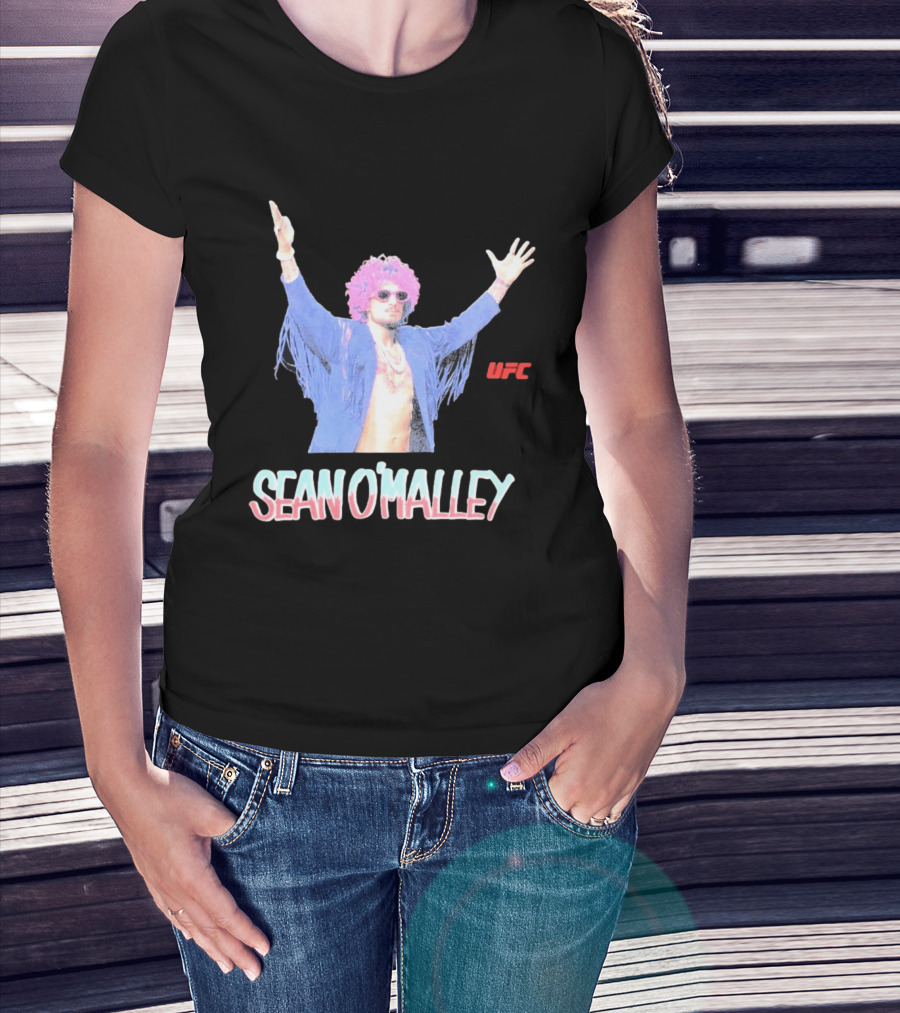 Wacko Maria UFC Sean O'Malley Pink Hair Fringe Jacket T-Shirt