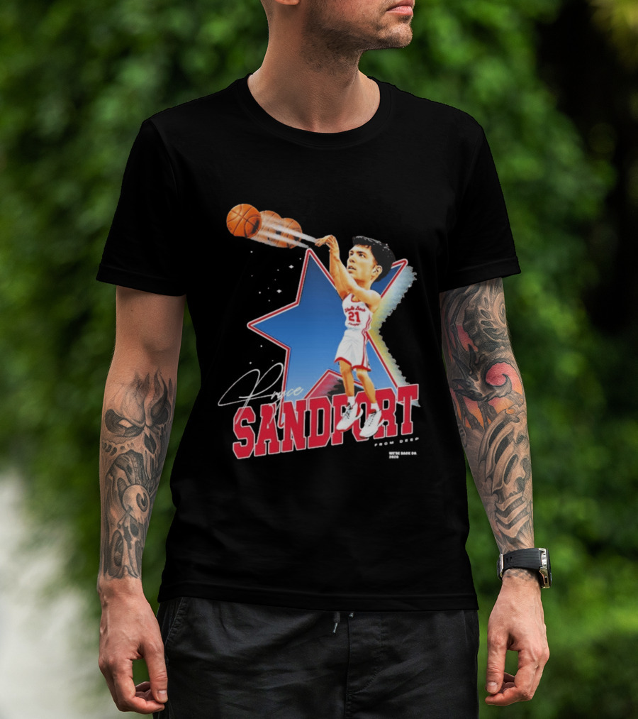 Pryce Sandfort From Deep Were Back Basketball Star T-Shirt