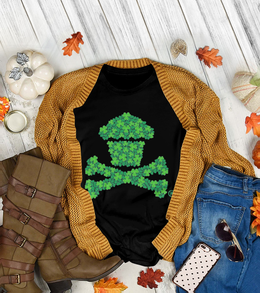 Johnny Cupcakes Clover Cupcake and Crossbones T-Shirt