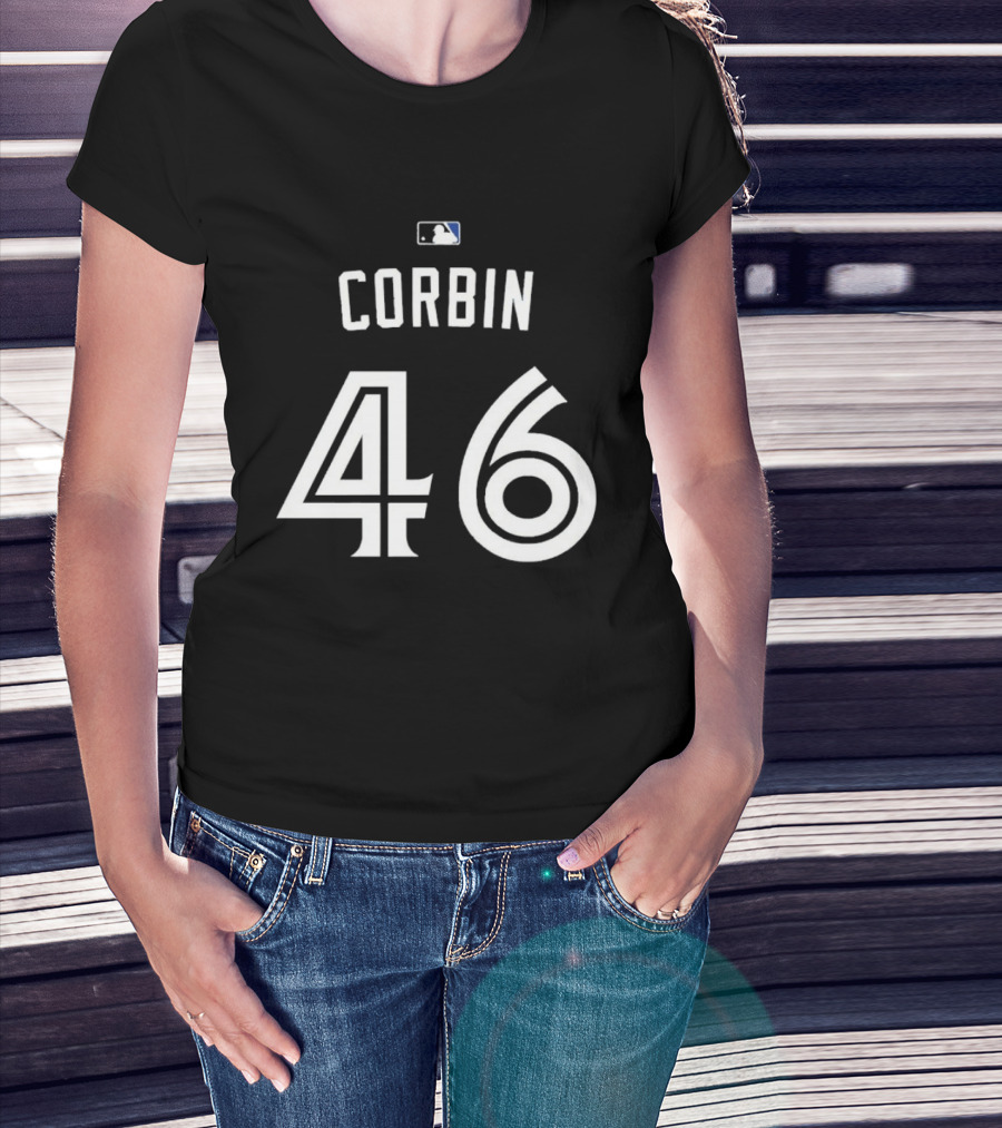 Corbin 46 MLB Toronto Blue Jays Number 46 T-Shirt