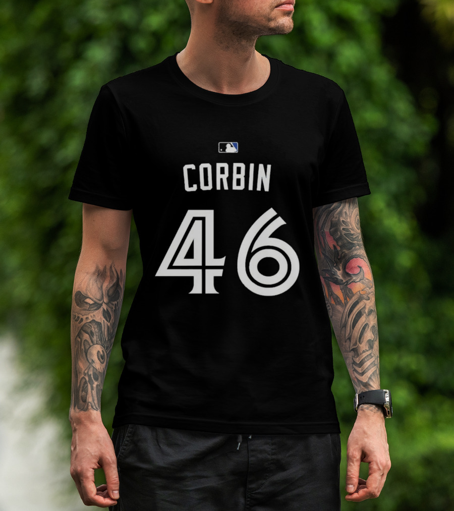 Corbin 46 MLB Toronto Blue Jays Number 46 T-Shirt