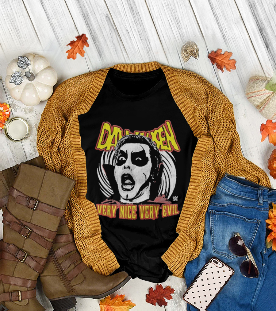 Danhausen Very Nice Very Evil WWE Horror Scream Face T-Shirt