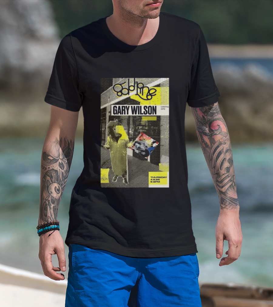 Gary Wilson Listening Party Goldline Los Angeles 4 9 26 T-Shirt