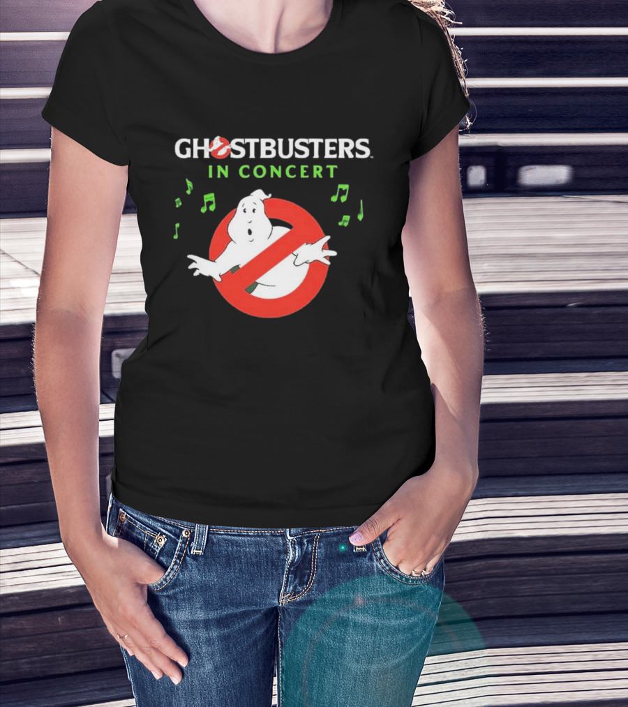 Ghostbusters In Concert 2026 North America Schedule Dates Iconic Music Event T-Shirt