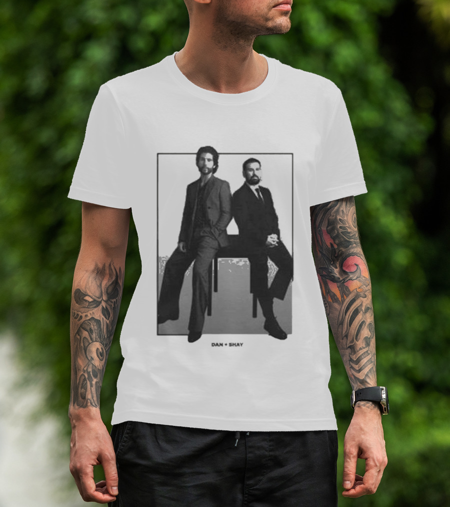 Dan And Shay Say So Monochrome Duo Photography T-Shirt