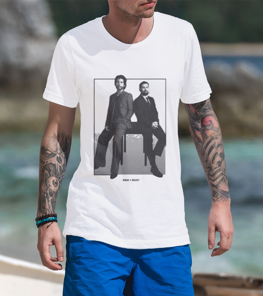 Dan And Shay Say So Monochrome Duo Photography T-Shirt