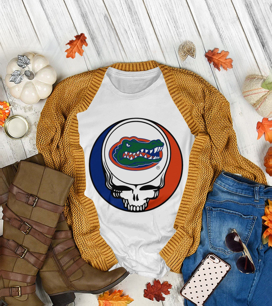 Florida Gators Grateful Dead Steal Your Face T-Shirt
