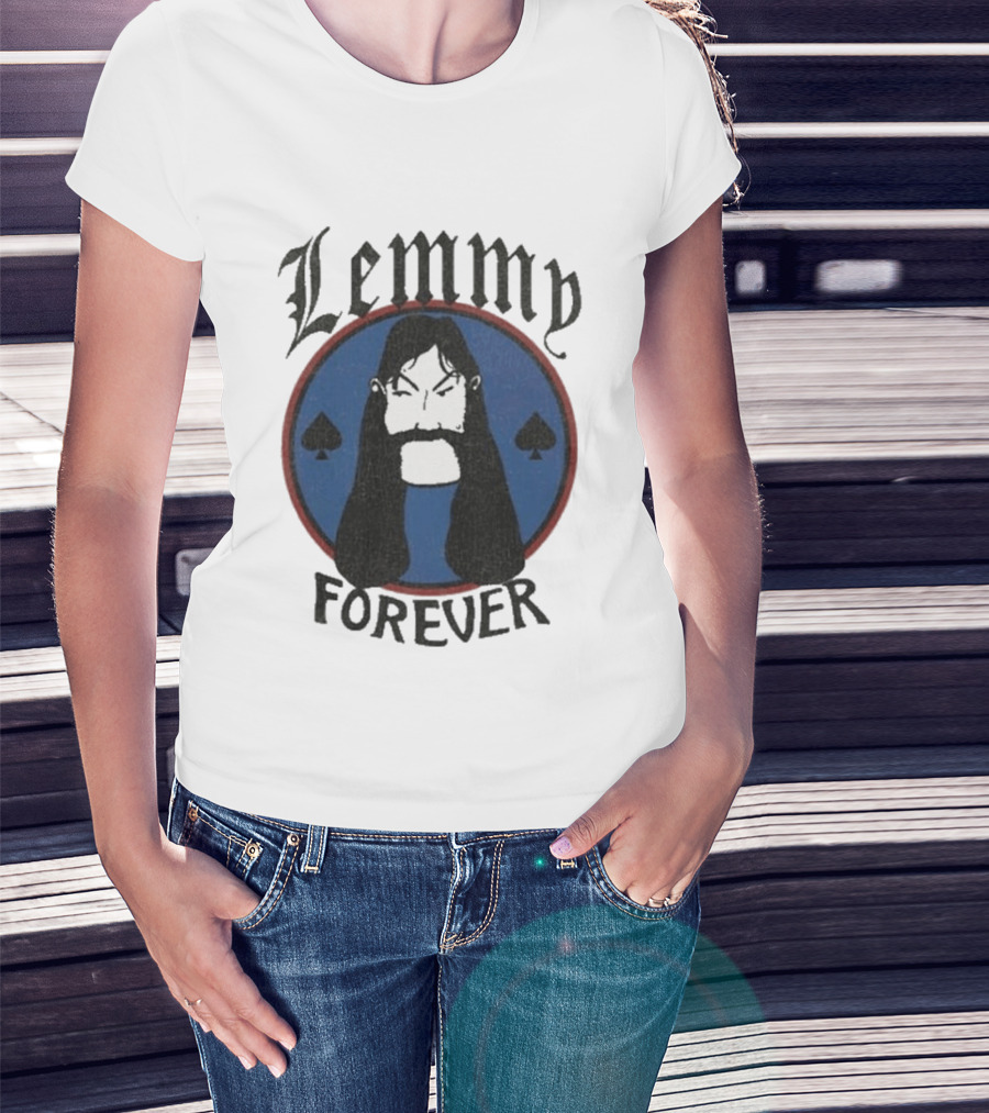 Lemmy Forever Motorhead Tribute Ace Of Spades T-Shirt