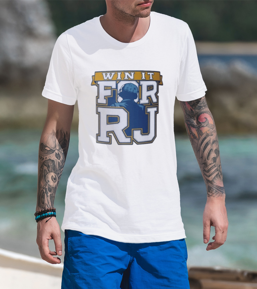 Win It For RJ Rick Jeanneret T-Shirt