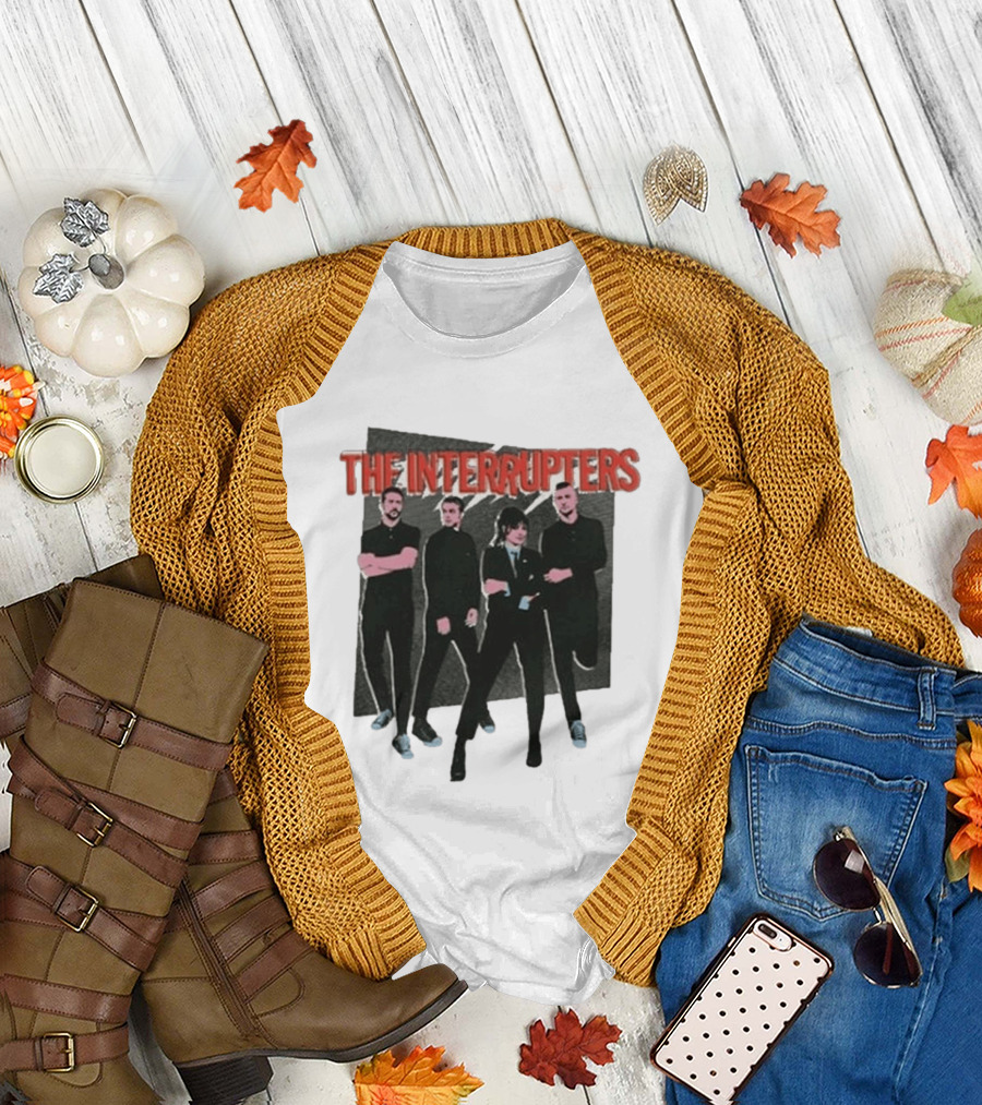 The Interrupters Band 2023 Spring Tour Color Pop Concert Series T-Shirt