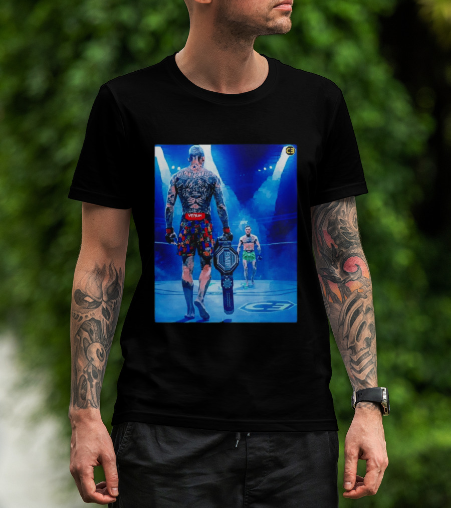 UFC Venum Oliveira McGregor BMF Championship Faceoff T-Shirt