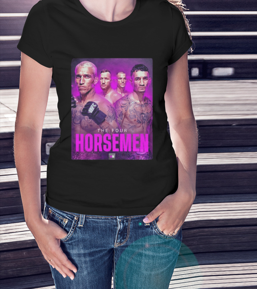 The Four Horsemen Oliveira Holloway Poirier Gaethje UFC Lightweight Champions T-Shirt