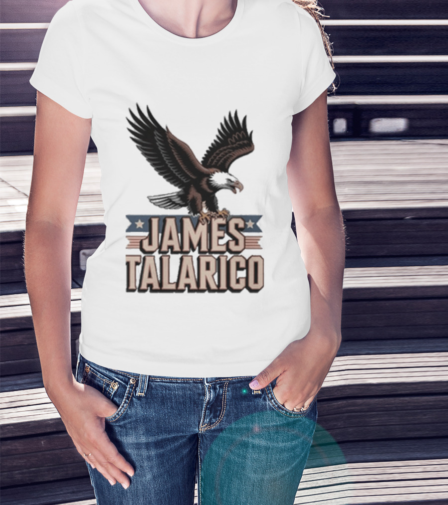 James Talarico Texas Senate 2026 Eagle Stars Stripes T-Shirt