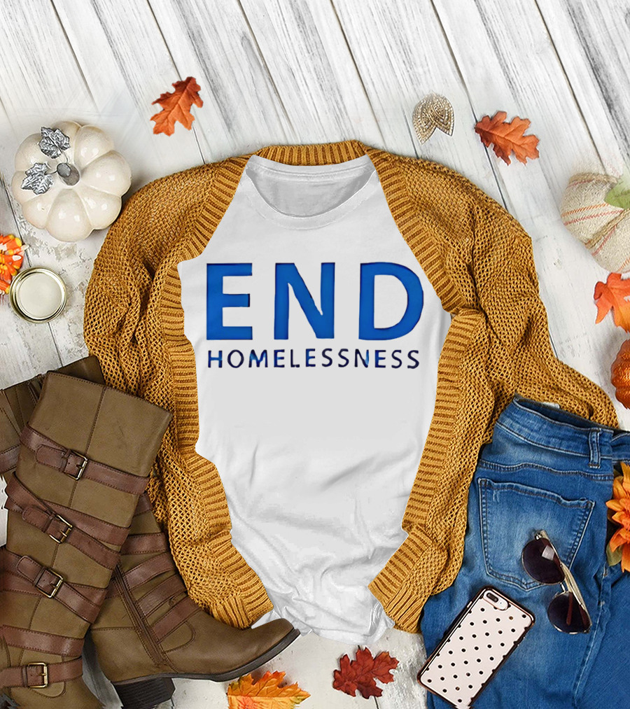 The White Lotus Quinn Mossbacher End Homelessness T-Shirt