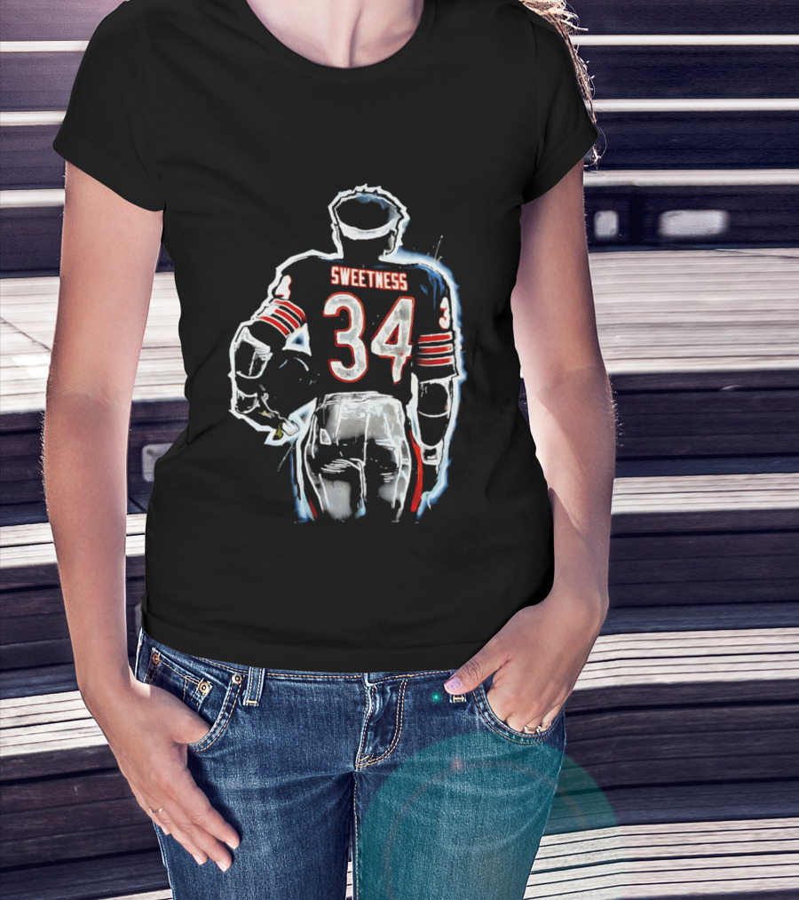 Sweetness 34 Chicago Bears T-Shirt