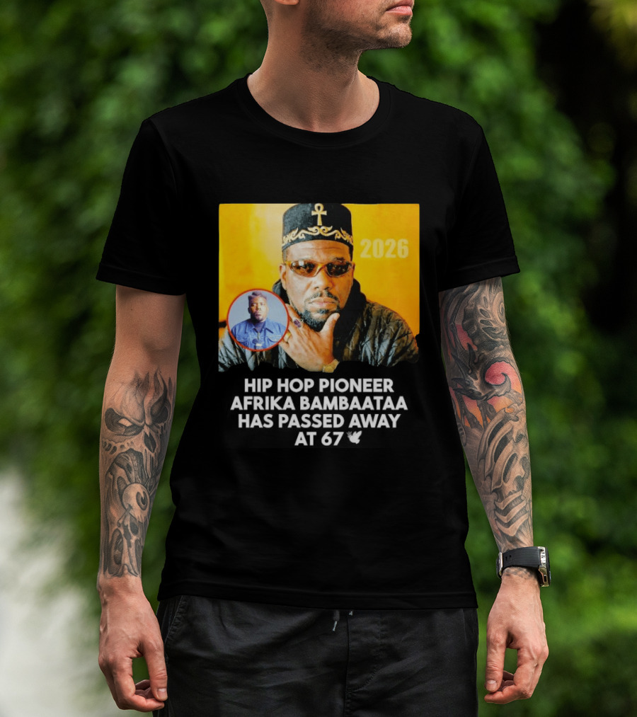 Afrika Bambaataa Hip Hop Pioneer Legacy Lives On T-Shirt