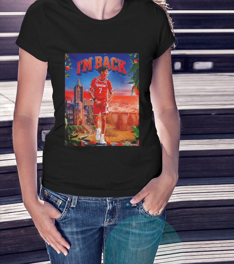 I'M BACK Kiyan Anthony Syracuse Orange Basketball Player JMA T-Shirt