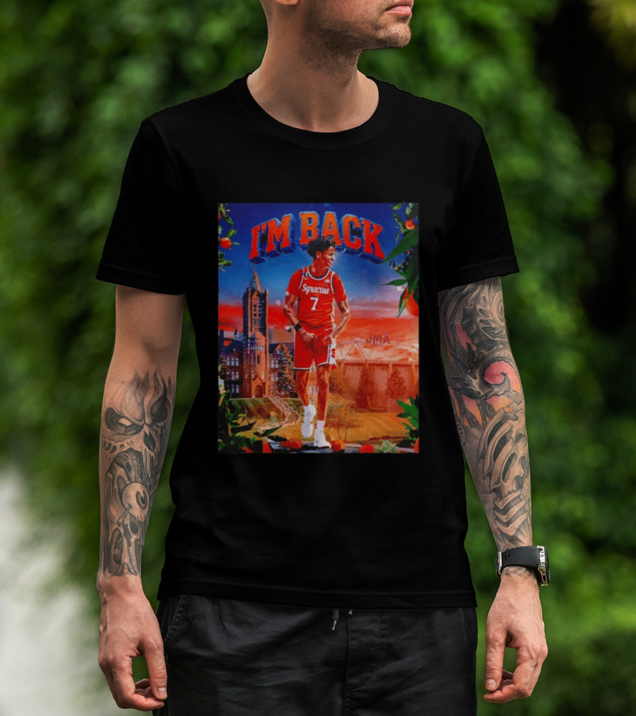I'M BACK Kiyan Anthony Syracuse Orange Basketball Player JMA T-Shirt