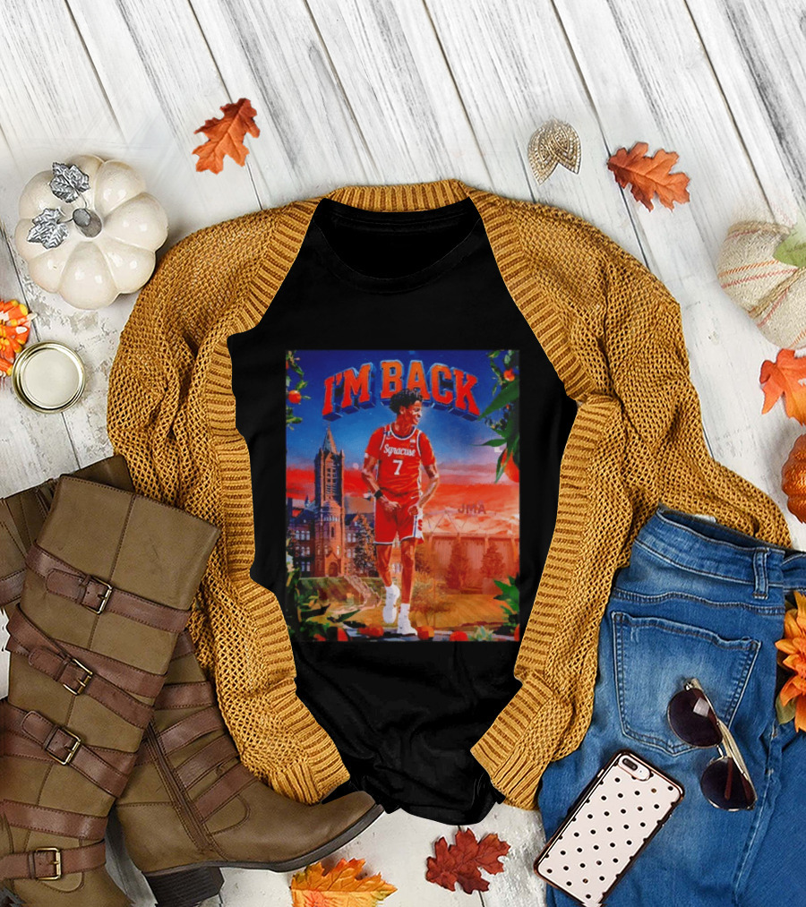 I'M BACK Kiyan Anthony Syracuse Orange Basketball Player JMA T-Shirt